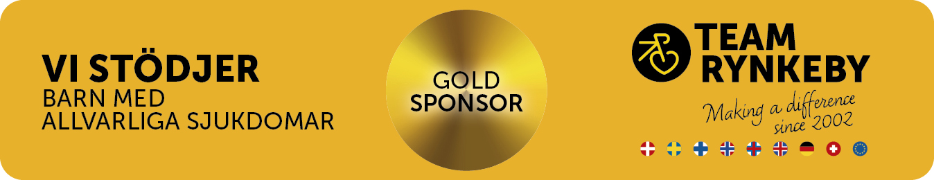 Team Rynkeby guldsponsor